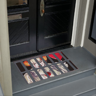 Clown Halloween Door Mat