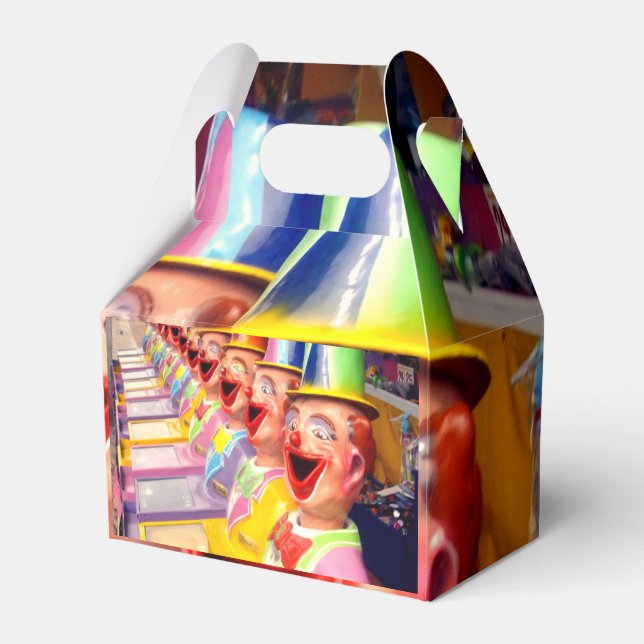 Clown Happy Faces, Favor Box (Front Side)
