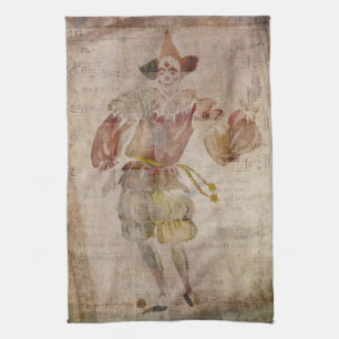 Clown in the Mirror Kitchen Towel
