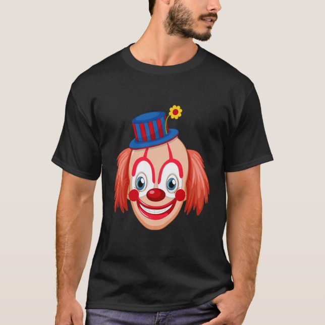 Clown killer horror clown hallowe T-Shirt (Front)