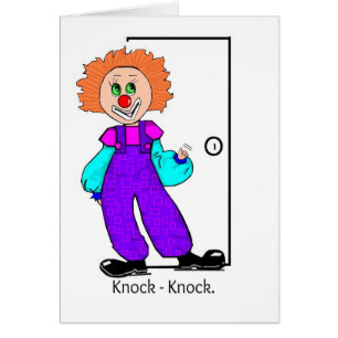 Clown Knock-knock Joke Banana
