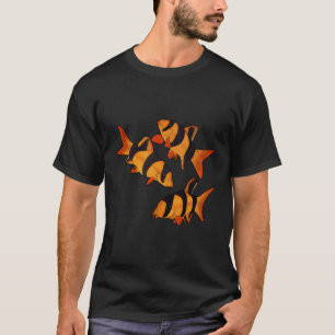 Clown Loach Fish Aquarium Design-Tiger Botia T-Shirt