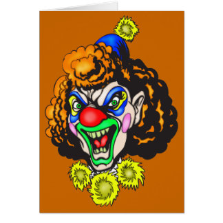 Clown mauvais répugnant