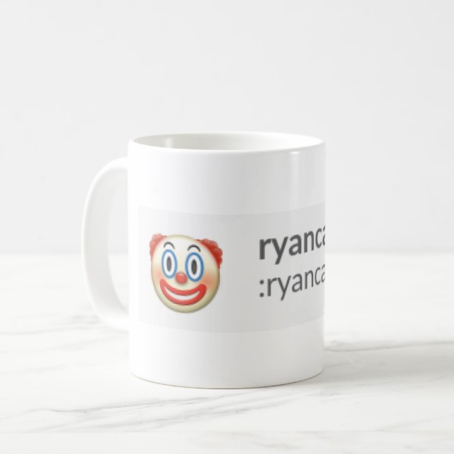 Clown Mug (Front Left)