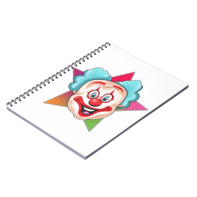 Clown Notebook (Left Side)