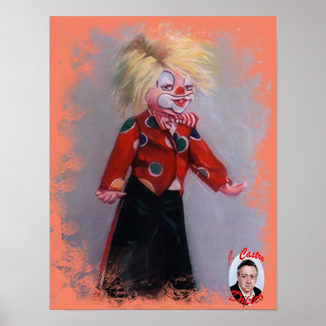 Clown/Pallaso/Clown Poster (Front)