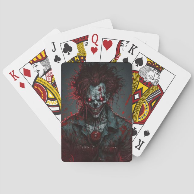 Clown Playing Cards (Back)