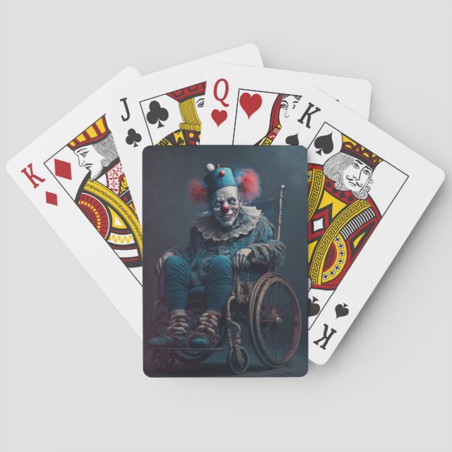 Clown Playing Cards (Back)