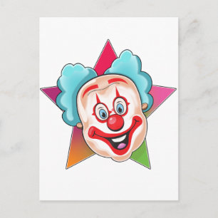 Clown Postcard