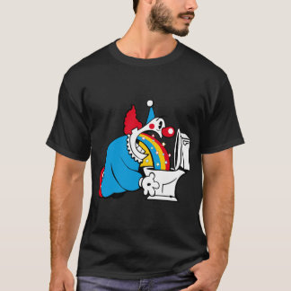 Clown Purging Rainbow T-Shirt