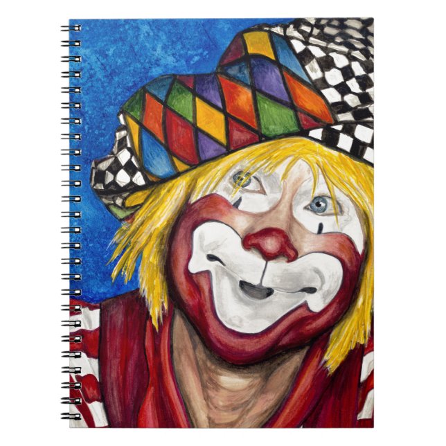 Clown Ron Maslanka AKA Sam The Clow Notebook (Front)