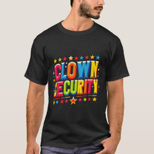 Clown Security Halloween Costume T-Shirt