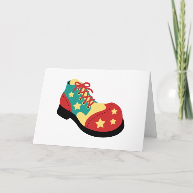 Clown Shoe Card (Front)