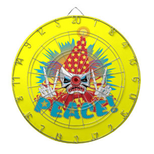 Clown Skull Dartboard