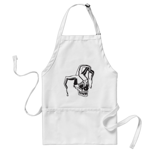 Clown Skull Standard Apron (Front)