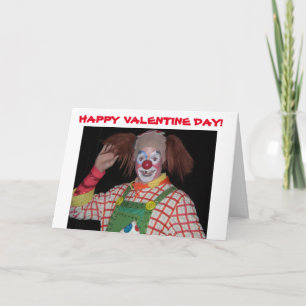 CLOWN SMILE VALENTINE carte