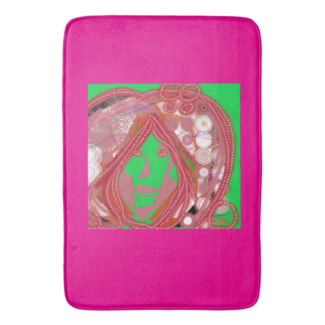 Clown Steampunk  Bath Mat (Front Vertical)