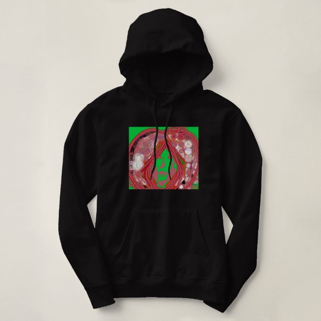Clown Steampunk Hoodie (Design Front)