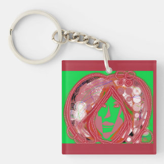 Clown Steampunk Keychain