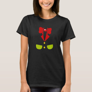 Clown Tie Circus Funny Halloween Costume for Kids T-Shirt