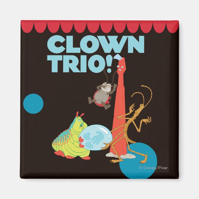 Clown Trio! Magnet (Front)