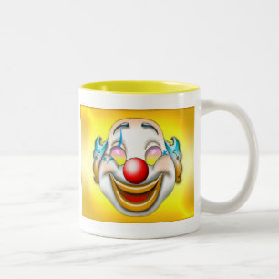 CLOWN Two-Tone COFFEE MUG