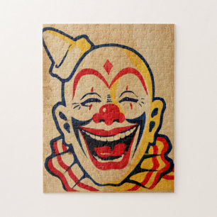 Clown Vintage déplaisant 11 Puzzle