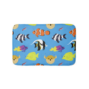 Clownfish and Friends Bath Mat