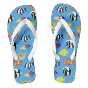 Clownfish and Friends Flip Flops