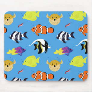 Clownfish and Friends Mouse Pad