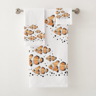 Clownfish Bathroom Towel Set