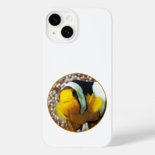 Clownfish - Close-Up! Round Photographic Design Case-Mate iPhone 14 Case