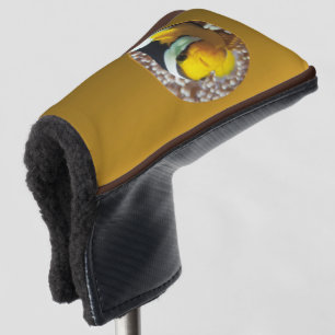 Clownfish - Close-Up! Round Photographic Design    Golf Head Cover