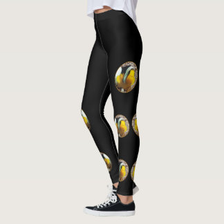 Clownfish - Close-Up! Round Photographic Design |  Leggings