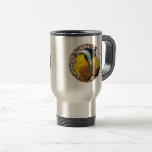 Clownfish - Close-Up! Round Photographic Design Travel Mug