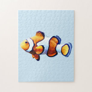 Clownfish Cutout Jigsaw Puzzle