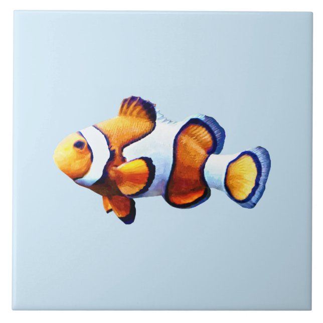 Clownfish Cutout Tile (Front)