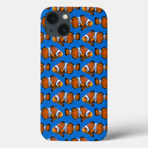 Clownfish Frenzy iPad Case  (Blue)