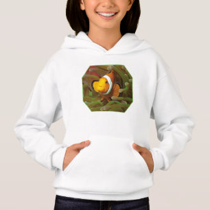 Clownfish in green anemone. Photographic Design