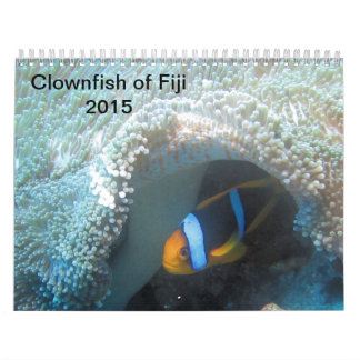 Clownfish of Fiji 2015 Calender Calendar
