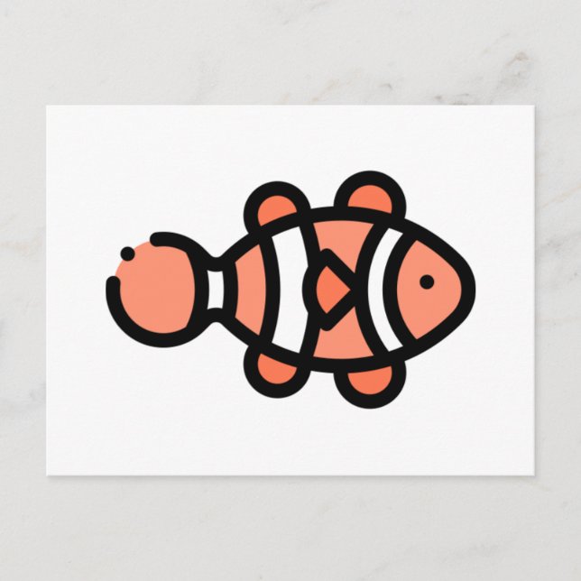 Clownfish Postcard (Front)