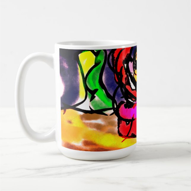 Clownfish summer  coffee mug (Left)