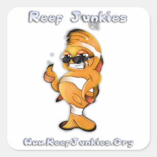 Clownie Square Sticker