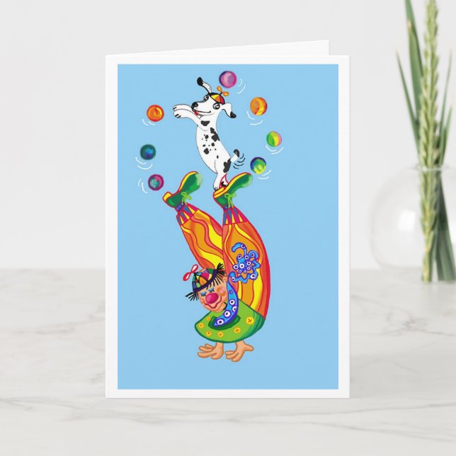 Clowning around card (Front)