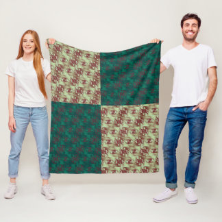 Clowning Around  Fleece Blanket