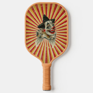 Clowning Around French Bigtop Clown Pickleball Paddle