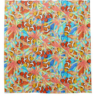 Clowning Around Shower Curtain