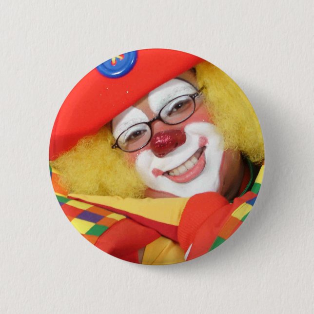 Clowns 2 Inch Round Button (Front)