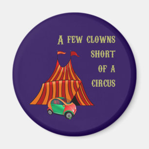 Clowns and Circus Magnet