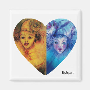 CLOWNS COLLECTION / Venetian Masquearde Ball Magnet